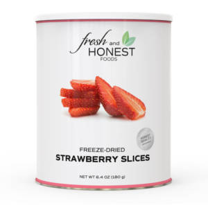 #10 Can of Freeze Dried Strawberry Slices