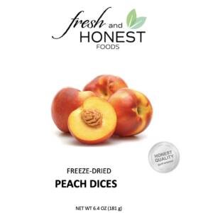 Freeze-Dried Peach Dices