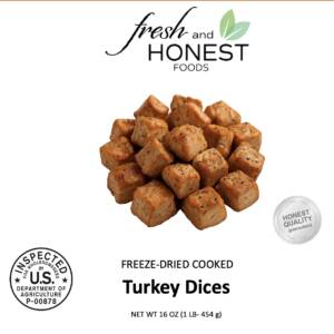 Freeze-Dried Turkey Dices